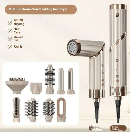 High-Speed Hair Dryer Nine-In-One Hot Air Comb